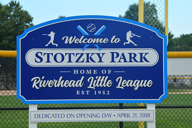 Stotzky park sign